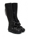 Trippen Skyline black leather high boots with zip buy online SKYLINE F WAW BLK-WAW TC BLK