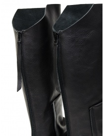 Trippen Skyline black leather high boots with zip womens shoes buy online