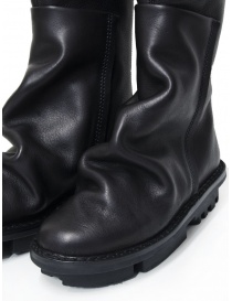 Trippen Skyline black leather high boots with zip womens shoes price