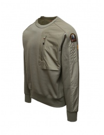 Parajumpers Crew sage green sweatshirt with front pocket price