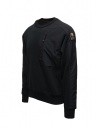 Parajumpers Crew black sweatshirt with front pocket shop online men s knitwear