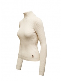 Parajumpers Lotus white ribbed stretch turtleneck