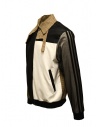 Qbism beige-black-white patchwork bomber jacket AFW BEIGE/BLK/WHT price