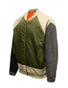 Qbism bomber verde oliva beige grigio BFW BEIGE/OLIVE/GREY prezzo