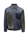 Qbism giacca in jeans patchwork acquista online GFW BLUE/NAVY/SILVER