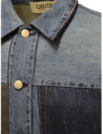 Qbism patchwork denim jacket mens jackets price