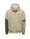 Qbism beige-denim black-green patchwork sweatshirt shop online men s knitwear