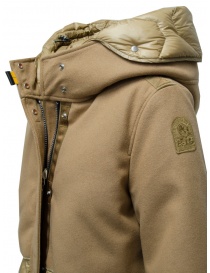 Parajumpers Camel-colored hooded coat - down jacket buy online price