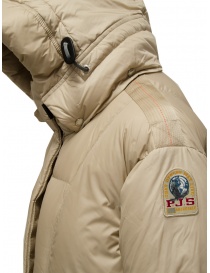 Parajumpers Liu piumino extra lungo beige con cappuccio cappotti donna acquista online