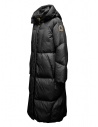 Parajumpers Liu extra long black hooded down jacket shop online womens coats