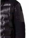 Parajumpers Gyles black padded jacket with pique sleeves PMHYQP01 GYLES BLACK 0541 buy online