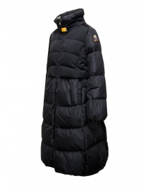 Parajumpers Eyma long black double fabric down jacket price