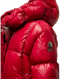 Parajumpers Water Flower short red down jacket buy online price