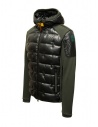 Parajumpers Gyles hybrid down jacket with piquet sleeves shop online mens jackets