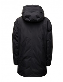 Parajumpers Hayate hooded long down jacket in black price