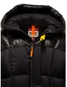 Parajumpers Sento short matt black hooded down jacket price PMPUMU02 SENTO BLACK 0541 shop online