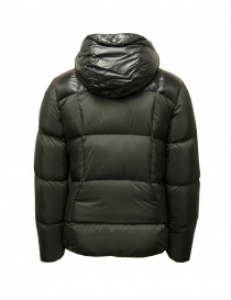 Parajumpers Sento short matt green hooded down jacket price