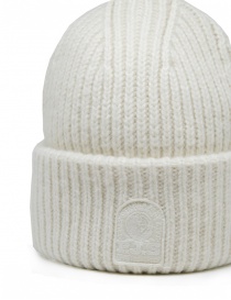 Parajumpers Mooneye white thick ribbed hat price