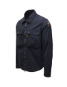 Parajumpers Tel blue cotton shirt jacket shop online mens jackets