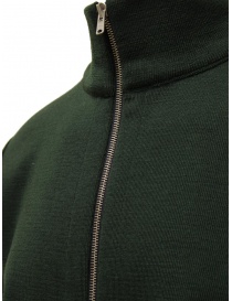 S.N.S. Herning Cardigan in lana verde con cerniera maglieria uomo acquista online