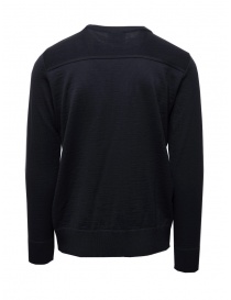 S.N.S. Herning Nimbus pullover liscio blu in lana acquista online