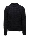 S.N.S. Herning Starck navy blue waffle stitch sweater buy online 672-24H NAVY BLUE U2019