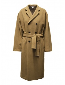 Miyao double-breasted coat in camel wool MBUN-02 CAMEL order online