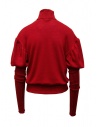 Miyao short red turtleneck with extra long sleeves shop online women s knitwear