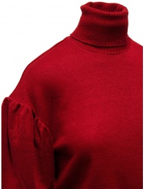 Miyao short red turtleneck with extra long sleeves price