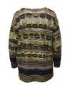 M.&Kyoko black yellow blue patterned wool sweater shop online women s knitwear