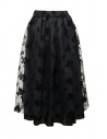 A Tentative Atelier black floral tulle skirt A2425557A BLACK 99 price