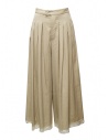 A Tentative Atelier beige palazzo pants with silk edge buy online A22425651 BEIGE 25