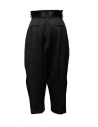 A Tentative Atelier pantaloni ampi a palloncino in velluto neroshop online pantaloni donna