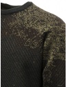 Label Under Construction pullover grigio con motivo jacquard laterale prezzo 44YSW236CAN4CN SOIL (DARK)shop online