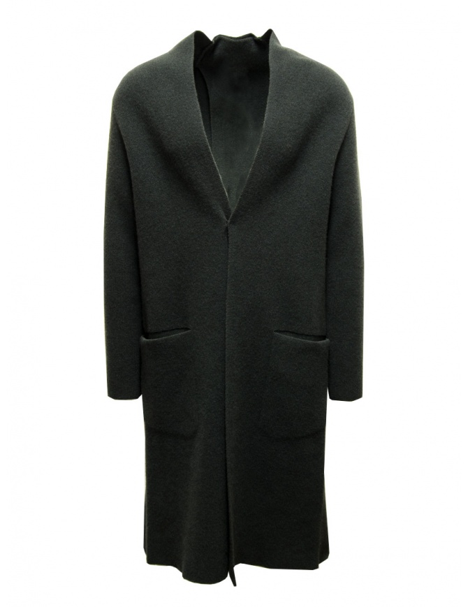 Label Under Construction cappotto in lana grigio scuro 44YCT199CAN2DG DARK GREY cappotti donna online shopping