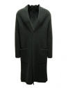 Label Under Construction cappotto in lana grigio scuro acquista online 44YCT199CAN2DG DARK GREY