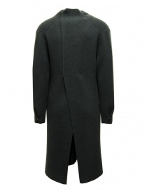 Label Under Construction dark grey wool coat buy online