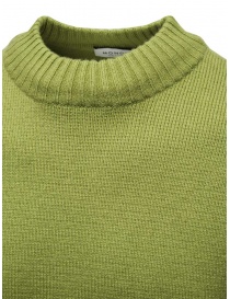 Monobi Grass acid green cashmere pullover price