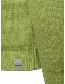 Monobi Grass pullover in cashmere verde acido maglieria uomo acquista online