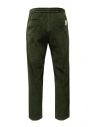 Monobi pantaloni in velluto verde militare con coulisseshop online pantaloni uomo