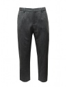 Monobi grey herringbone pants in wool and paper buy online 16469423 SPINA MELANGE112