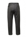 Monobi grey herringbone pants in wool and paper shop online mens trousers