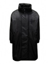 D-Vec Reamide black asymmetric padded coat buy online VF-1CT15049 BLACK