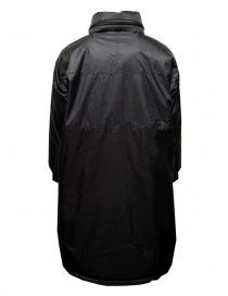 D-Vec Reamide black asymmetric padded coat price