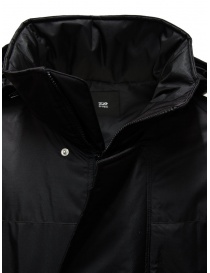 D-Vec Reamide black asymmetric padded coat womens coats price