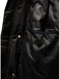 D-Vec Reamide black asymmetric padded coat buy online price