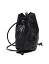 Trippen Hexagon black leather backpack shop online bags