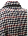 Maison Lener Cappotto Defini a quadri pied de poule rossi e blu SF26AML7MV0212 NAVY-RED acquista online