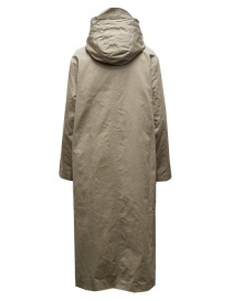 Maison Lener beige hooded raincoat price