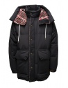 Woolrich Classic Fit Camp Down Parka in charcoal black buy online WJOU0162 CHARCOAL